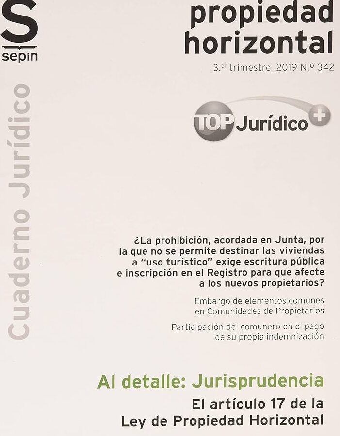Artículo 17 de la Ley de Propiedad Horizontal en Noticias Jurídicas ...