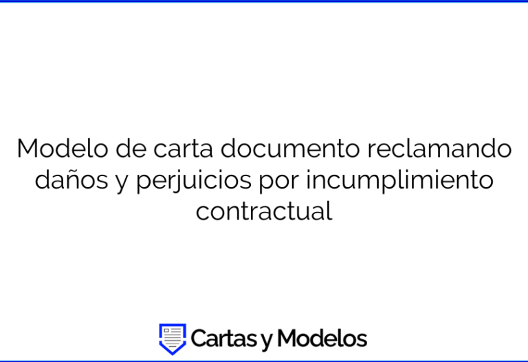 Demanda Por Incumplimiento De Contrato De Arrendamiento